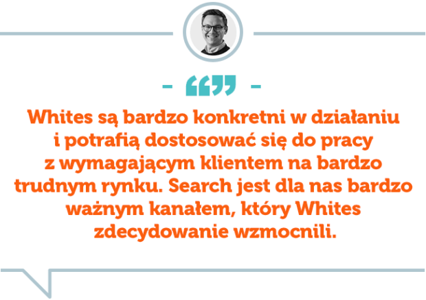 Cytat Radka Zaleskiego o agencji Whites