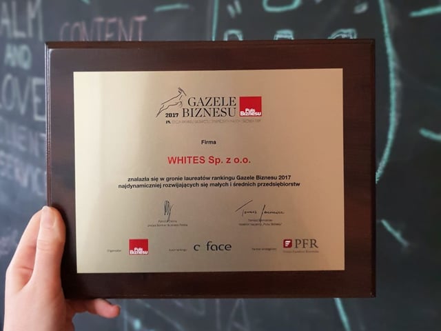 Wyróżnienie dla Whites